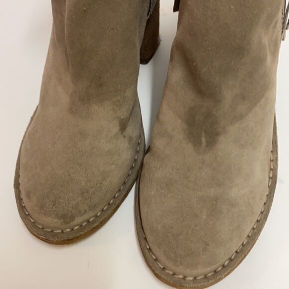 Dolce Vita Lana block heel leather bootie A16 - Picture 4 of 10